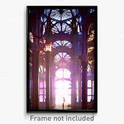 Pixel Art Poster - Amazing Rookery (8 Bit Psychedelic Trippy Video Game Print)