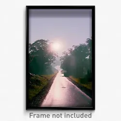 Pixel Art Poster - Meager Road (8 Bit Psychedelic Trippy Weird Video Game Print)