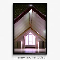 Pixel Art Poster - Cute Dormer (8 Bit Psychedelic Trippy Weird Video Game Print)