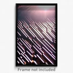 Pixel Art Poster - Bold Grate (8 Bit Psychedelic Trippy Weird Video Game Print)