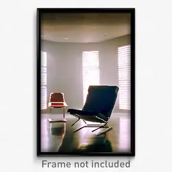 Pixel Art Poster - Brilliant Chair (8 Bit Psychedelic Trippy Video Game Print)