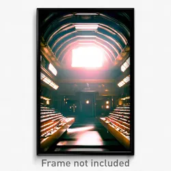 Pixel Art Poster - Nice Repository (8 Bit Psychedelic Trippy Video Game Print)