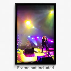 Pixel Art Poster - Zany Concert (8 Bit Psychedelic Trippy Video Game Print)