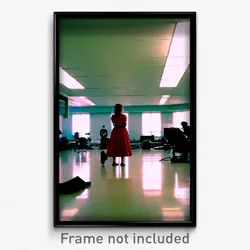 Pixel Art Poster - Extra Large Room (8 Bit Psychedelic Trippy Video Game Print)