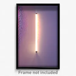 Pixel Art Poster - Flickering Wall (8 Bit Psychedelic Trippy Video Game Print)
