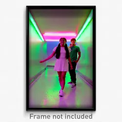 Pixel Art Poster - Cultured Pass (8 Bit Psychedelic Trippy Video Game Print)