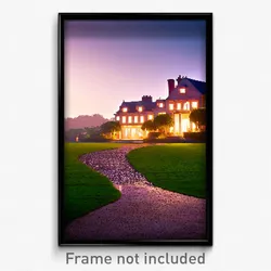 Pixel Art Poster - Zealous Estate (8 Bit Psychedelic Trippy Video Game Print)