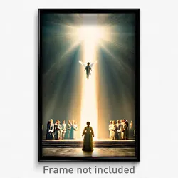 Pixel Art Poster - Angelic Duchy (8 Bit Psychedelic Trippy Video Game Print)