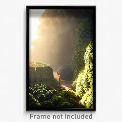 Pixel Art Poster - Thick Burrow (8 Bit Psychedelic Trippy Video Game Print)