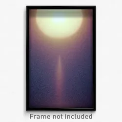 Pixel Art Poster - Simple Outer Space (8 Bit Psychedelic Video Game Print)