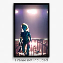 Pixel Art Poster - Metallic March (8 Bit Psychedelic Trippy Video Game Print)