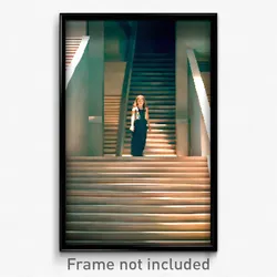 Pixel Art Poster - Measly Stair (8 Bit Psychedelic Trippy Video Game Print)