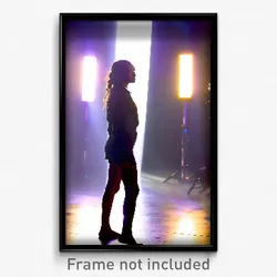 Pixel Art Poster - Modest Body (8 Bit Psychedelic Trippy Weird Video Game Print)