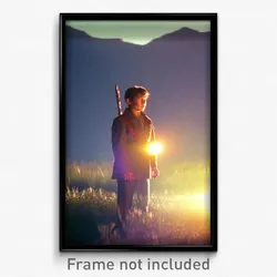 Pixel Art Poster - Lonely Nation (8 Bit Psychedelic Trippy Video Game Print)