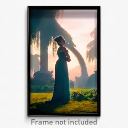 Pixel Art Poster - Great Glade (8 Bit Psychedelic Trippy Weird Video Game Print)