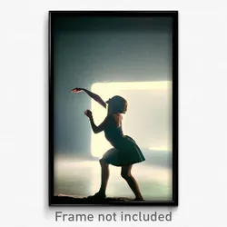Pixel Art Poster - Ample Bend (8 Bit Psychedelic Trippy Weird Video Game Print)