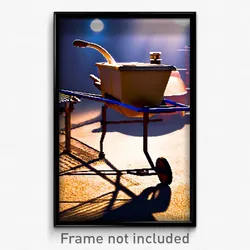 Pixel Art Poster - Fabulous Barrow (8 Bit Psychedelic Trippy Video Game Print)