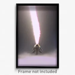 Pixel Art Poster - Large Chute (8 Bit Psychedelic Trippy Weird Video Game Print)