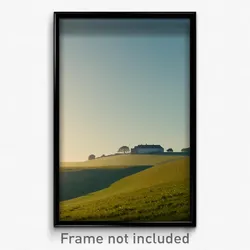 Pixel Art Poster - Tidy Downland (8 Bit Psychedelic Trippy Video Game Print)