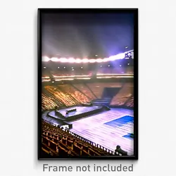Pixel Art Poster - Coarse Arena (8 Bit Psychedelic Trippy Video Game Print)
