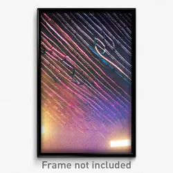 Pixel Art Poster - Uncommon Wire (8 Bit Psychedelic Trippy Video Game Print)
