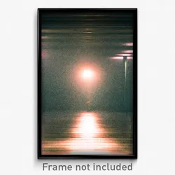 Pixel Art Poster - Deserted Cdmx (8 Bit Psychedelic Trippy Video Game Print)