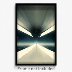 Pixel Art Poster - Imaginary Staith (8 Bit Psychedelic Trippy Video Game Print)