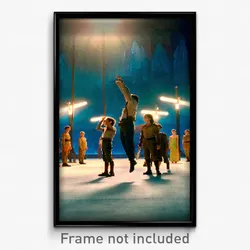 Pixel Art Poster - Majestic Commune (8 Bit Psychedelic Trippy Video Game Print)