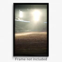 Pixel Art Poster - Coarse Arena (8 Bit Psychedelic Trippy Video Game Print)