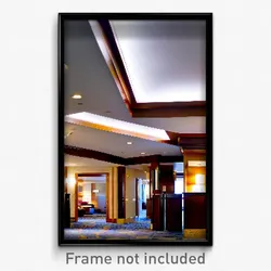 Pixel Art Poster - Clean Hotel (8 Bit Psychedelic Trippy Weird Video Game Print)
