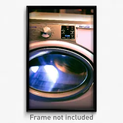 Pixel Art Poster - Hard To Find Washing Machine (8 Bit Video Game Print)