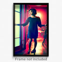 Pixel Art Poster - Small Flats (8 Bit Psychedelic Trippy Weird Video Game Print)