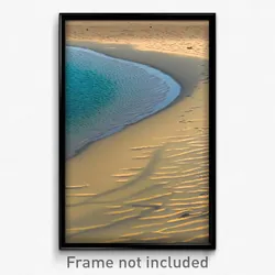 Pixel Art Poster - Modest Sandbar (8 Bit Psychedelic Trippy Video Game Print)