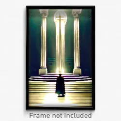 Pixel Art Poster - Major Sepulchre (8 Bit Psychedelic Trippy Video Game Print)