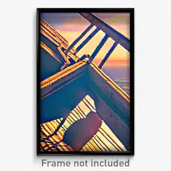 Pixel Art Poster - Unique Lookout (8 Bit Psychedelic Trippy Video Game Print)