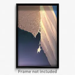 Pixel Art Poster - Squiggly Crack (8 Bit Psychedelic Trippy Video Game Print)