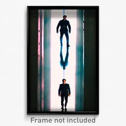 Pixel Art Poster - Dangerous Mind (8 Bit Psychedelic Trippy Video Game Print)