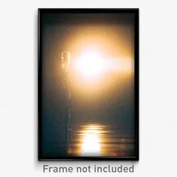 Pixel Art Poster - Warm Sound (8 Bit Psychedelic Trippy Weird Video Game Print)