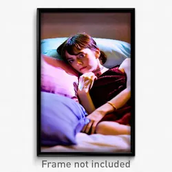 Pixel Art Poster - Glaring Pillow (8 Bit Psychedelic Trippy Video Game Print)