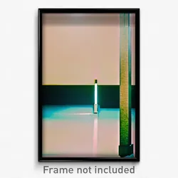 Pixel Art Poster - Square Post (8 Bit Psychedelic Trippy Weird Video Game Print)
