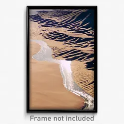 Pixel Art Poster - Giant Sands (8 Bit Psychedelic Trippy Weird Video Game Print)