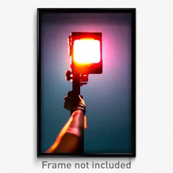 Pixel Art Poster - Square Arm (8 Bit Psychedelic Trippy Weird Video Game Print)