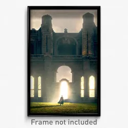 Pixel Art Poster - Monstrous Demesne (8 Bit Psychedelic Trippy Video Game Print)