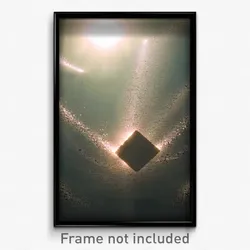 Pixel Art Poster - Square Shoals (8 Bit Psychedelic Trippy Video Game Print)