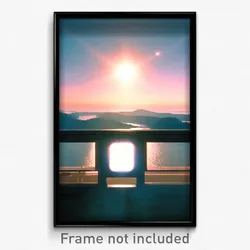 Pixel Art Poster - Brisk View (8 Bit Psychedelic Trippy Weird Video Game Print)