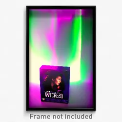 Pixel Art Poster - Wicked Shoebox (8 Bit Psychedelic Trippy Video Game Print)