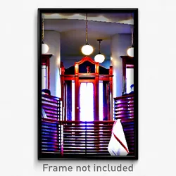 Pixel Art Poster - Stupendous Hutch (8 Bit Psychedelic Trippy Video Game Print)