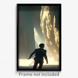Pixel Art Poster - Cultured Route (8 Bit Psychedelic Trippy Video Game Print)