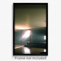 Pixel Art Poster - Empty Den (8 Bit Psychedelic Trippy Weird Video Game Print)