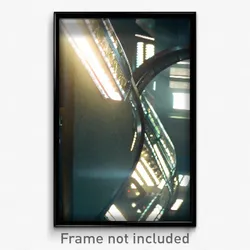 Pixel Art Poster - Advanced Glass (8 Bit Psychedelic Trippy Video Game Print)